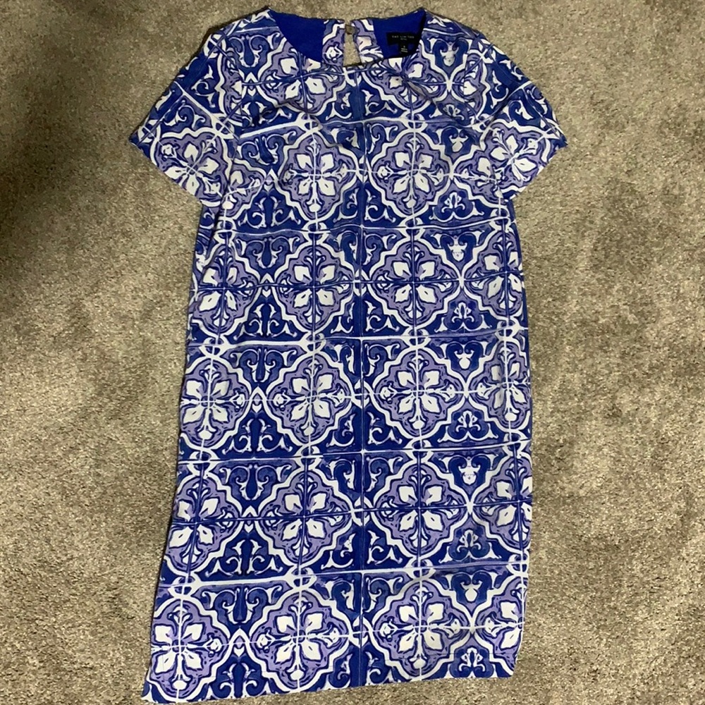 The limited petite blue dress